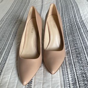 Nine West nude heels